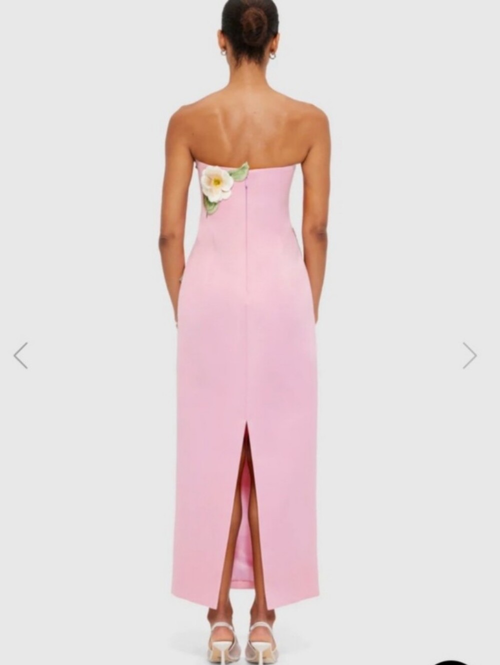 Leo LIN RaynaAppliqué Floral Bustier Maxi Dress - Picture 5 of 12